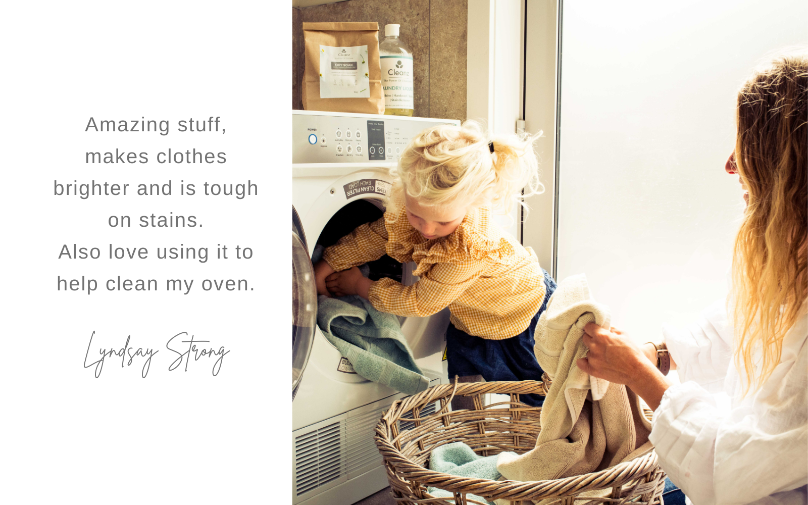 CLEANZ Double Oxy Laundry Essentials Refill Kit